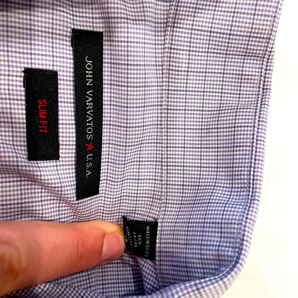 Two John Varvatos star dress shirts - Picture 7 of 7